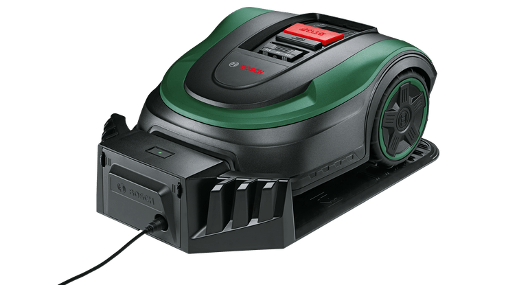 Bosch Robotfűnyírók - Bosch Indego S+ 500 Robotfűnyíró  Okos és összekapcsolt. A Bosch Indego S+ 500 WiFi kapcsolattal, SmartMowing 