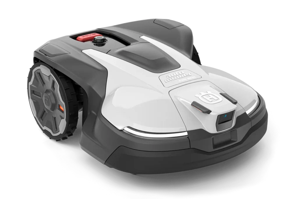 Husqvarna Automower 430V NERA GPS Robotfűnyíró  AI Vision robotfűnyíró nagy és összetett kertekhez akár 4800 m² területig. 