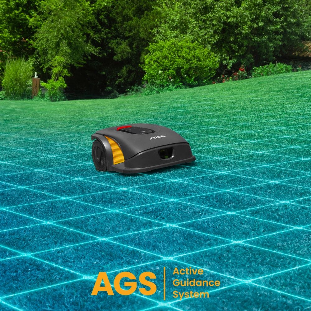 STIGA GPS Robotfűnyírók - STIGA Stig A 3000 GPS Robotfűnyíró  A STIGA STIG-A 3000 robotfűnyíró dolgozik a gyepen, amíg Ön éli az életét.  