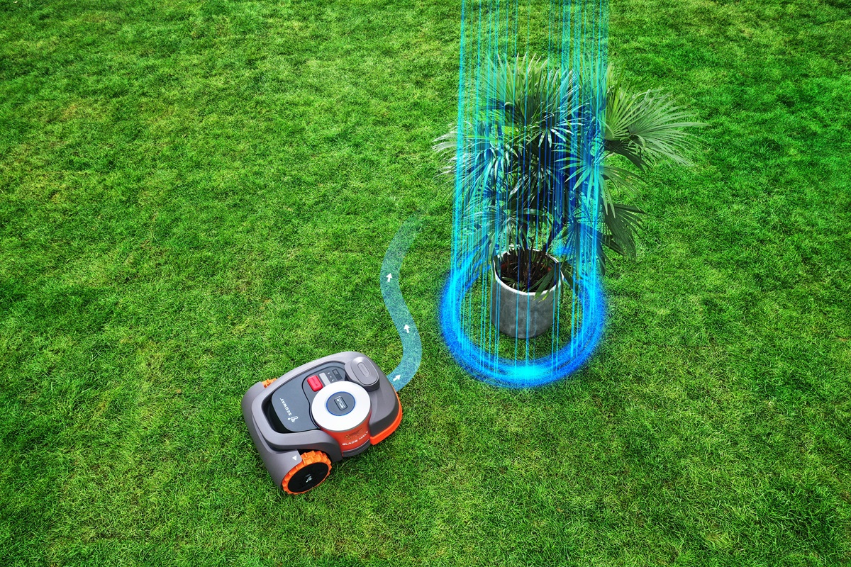 Segway robotfűnyírók - Segway Navimow H3000E VisionFence  Vezeték nélküli Navimow robotfűnyíró 3000 m²-ig, VisionFence kamerás akadál