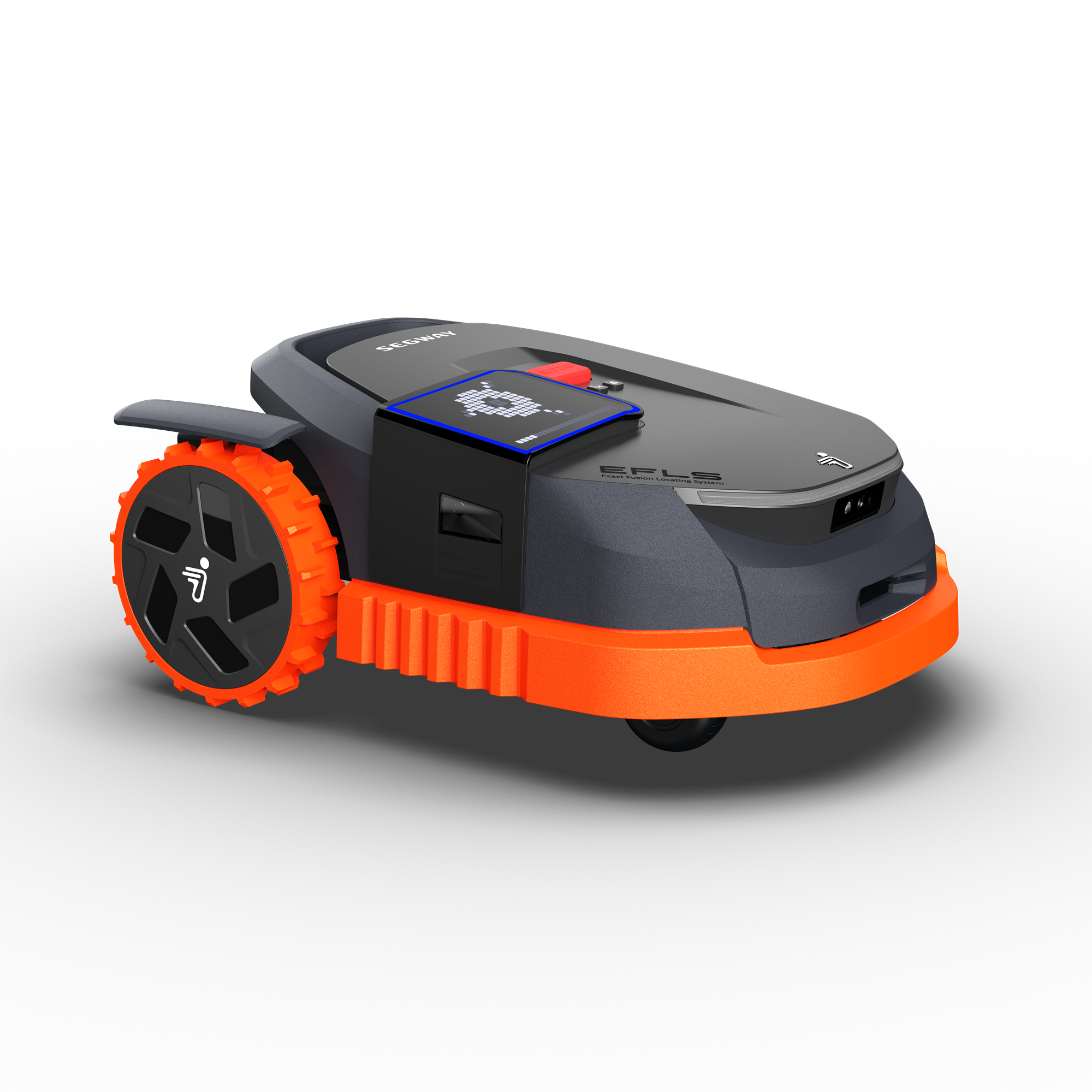 Segway robotfűnyírók - Segway Navimow X330E  Vezeték nélküli Navimow X3 robotfűnyíró 3500 m²-ig, EFLS 3.0 navigációval,