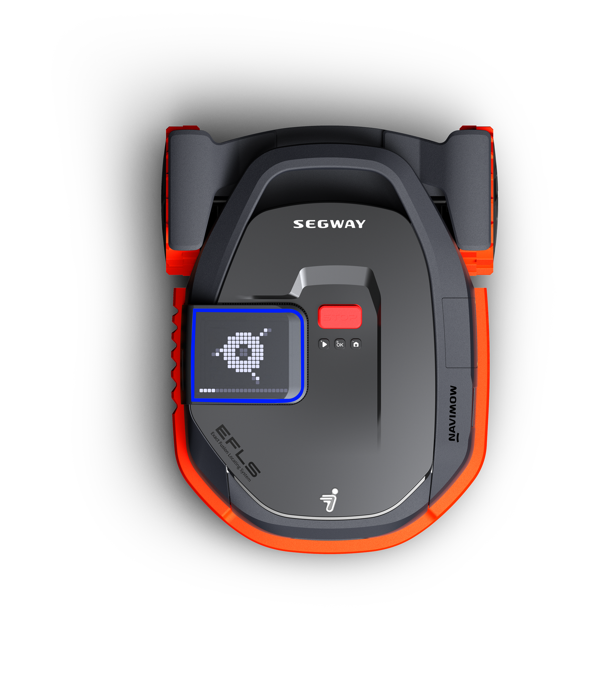 Segway robotfűnyírók - Segway Navimow X330E  Vezeték nélküli Navimow X3 robotfűnyíró 3500 m²-ig, EFLS 3.0 navigációval,