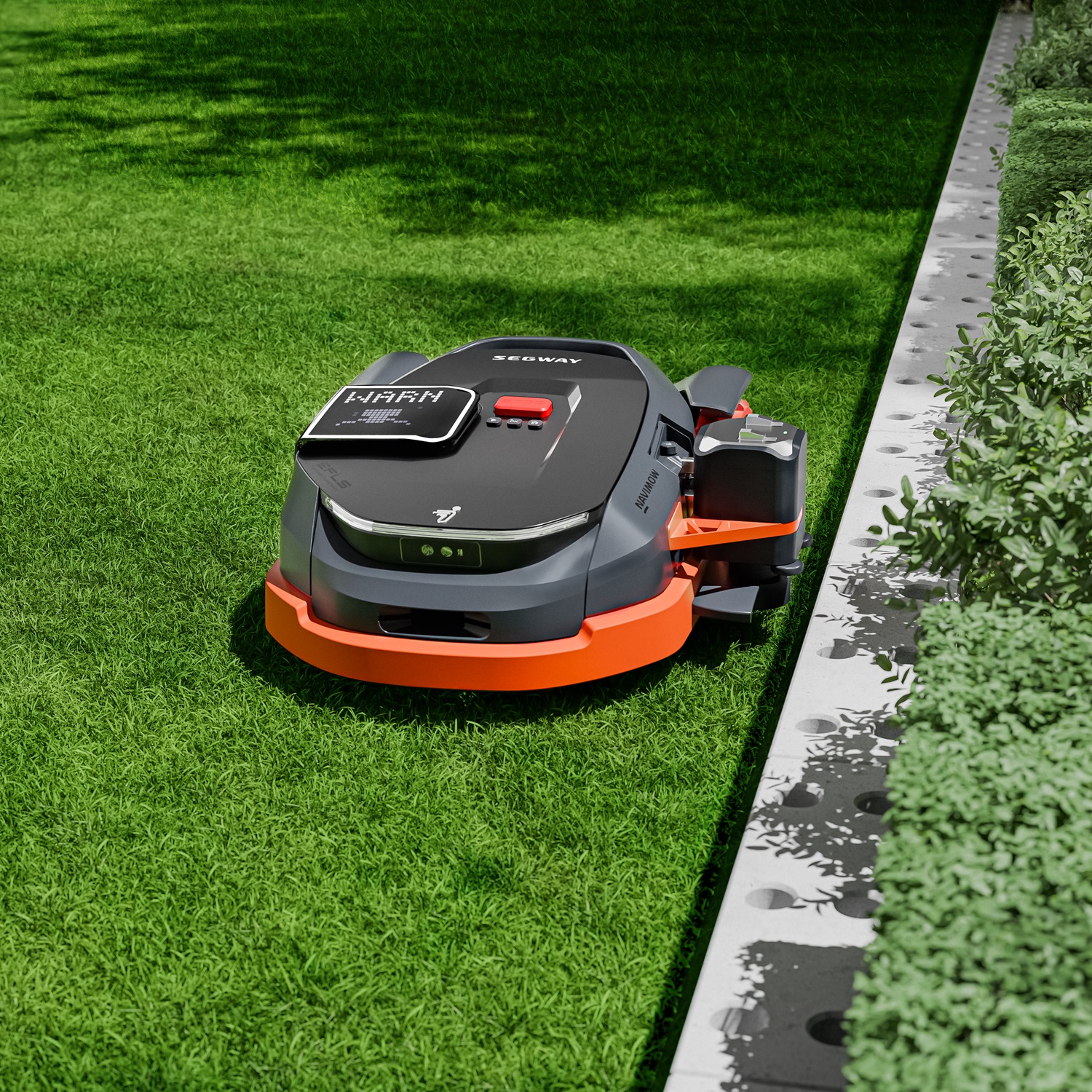 Segway robotfűnyírók - Segway Navimow X315E  Vezeték nélküli Navimow X3 robotfűnyíró 1500 m²-ig, EFLS 3.0 navigációval,