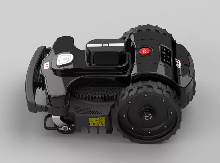Techline robotfűnyírók - Techline NEXTTECH BX4 Robotfűnyíró AZ ÖNMAGÁT ÁTALAKÍTÓ csuklós robot A B X4 modell ideális azok számára, akiknek egyszerű, megbízható robotra va 