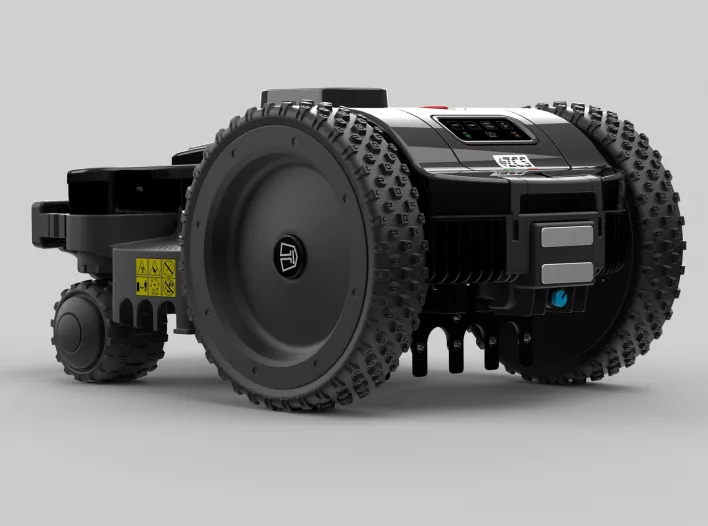 Techline robotfűnyírók - Techline NEXTTECH BX4 4WD Robotfűnyíró Maximális rugalmasság még a legszélsőségesebb lejtőkön is A NEXTTECH B X4 4WD változata optimálisan kezeli az egyenetlen pázsitot, ak 