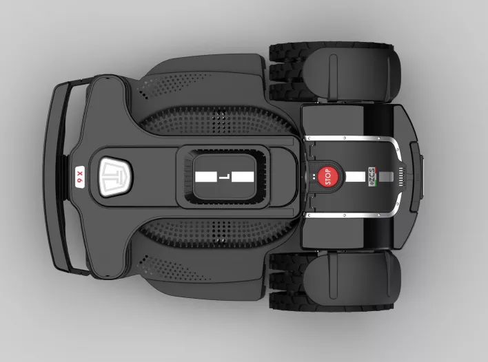Techline robotfűnyírók - Techline NEXTTECH LX6 Robotfűnyíró Erőteljes, csuklós felépítés nagy és nehezen kezelhető területekhez A NEXTTECH L X6 36 cm-es peng&eacute;vel, nagyon erős akkumul&aacute;torral 